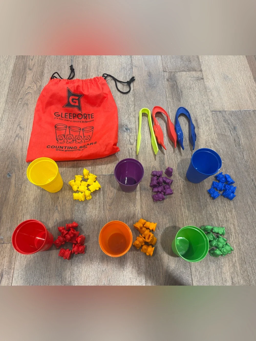 Counting Bears Sorting Sensory Toy Set